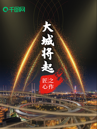 房地产海报促销海报城市