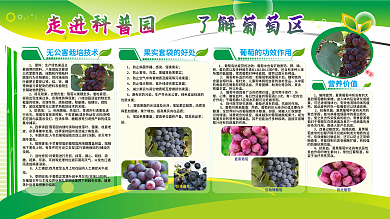 走进科普园葡萄园区简介