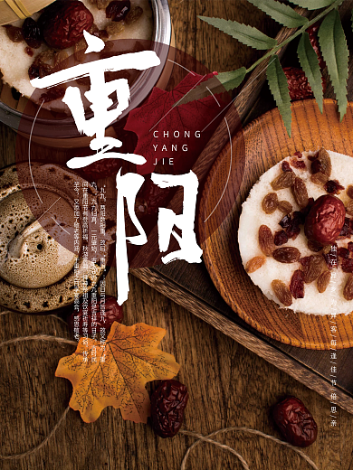 重阳节节气节日海报