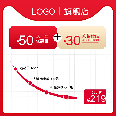 电商淘宝家电双十二价格降价曲线家电主图