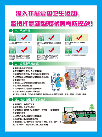 打赢新型冠状病毒防控战