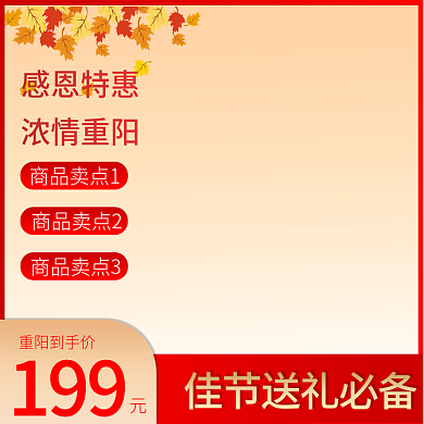 感恩特惠浓情重阳主图