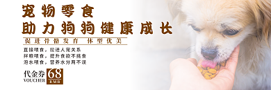 狗狗罐头宠物零食代金券
