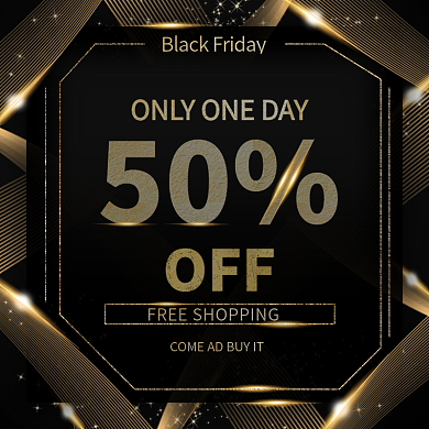 黑五跨境大促主图（英文）