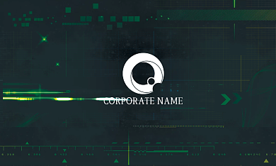 商务简约科技名片