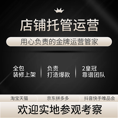 服务行业主图电商运营装修上架爆款