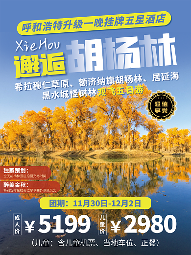 冬季旅游创意摄影图海报