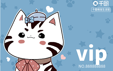 宠物美容洗护会员卡