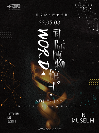 2022年5月8日国际博物馆日宣传海报