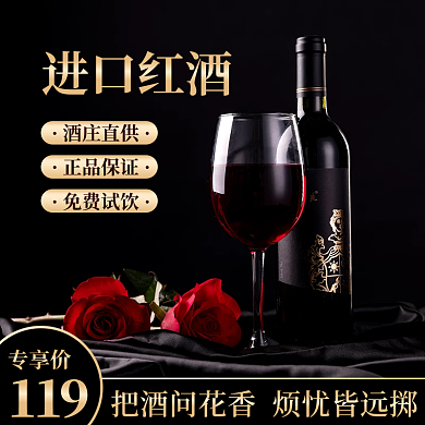 进口红酒主图直通车