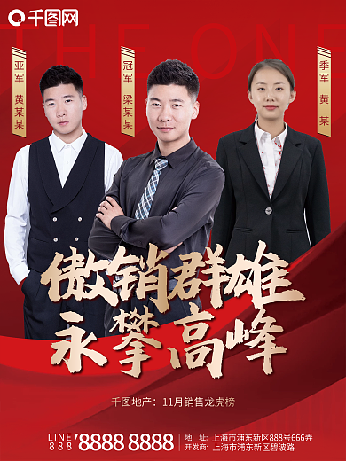 企业地产团队销冠