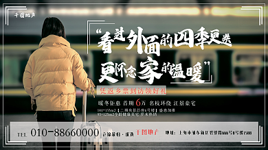 春节返乡置业海报