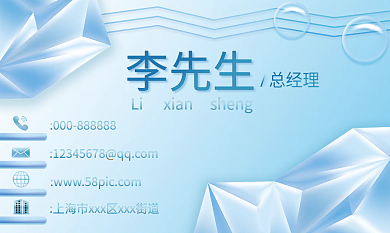 大气简约高尚高贵商业级名片