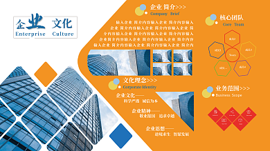 企业文化展板文化墙