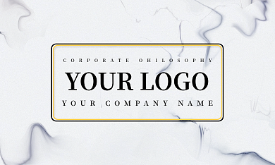 高端商务简约名片