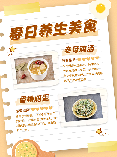 小红书春日养生美食推荐