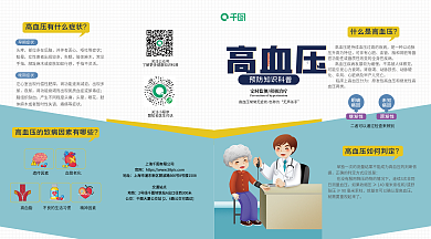 高血压预防知识折页