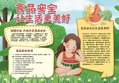 食品安全让生活更美好