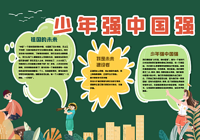 少年强中国强黑板报