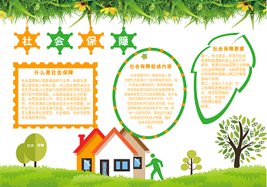 社会保障手抄报