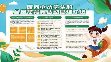 面向中小学生的全国性竞赛活动管理办法解读