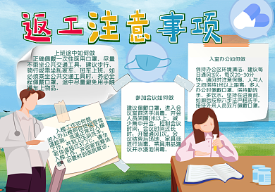 返工注意事项手抄报