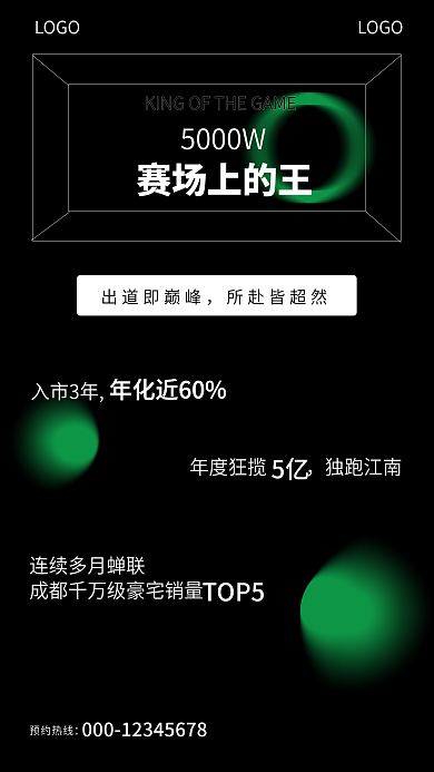 地产营销活动手机海报