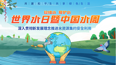 世界水日中国水周展板