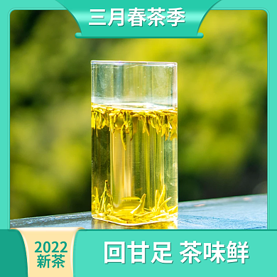 春茶季新茶绿茶鲜茶主图
