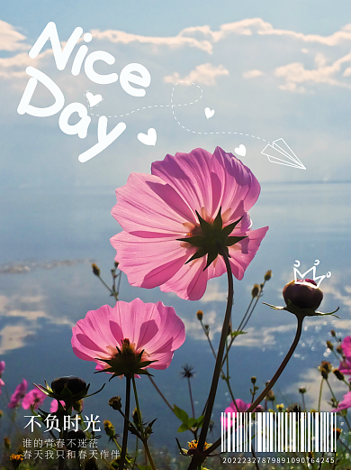 简约风文艺范春日氛围感Plog