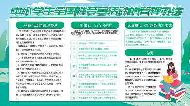 面向中小学生的全国性竞赛活动管理办法解读