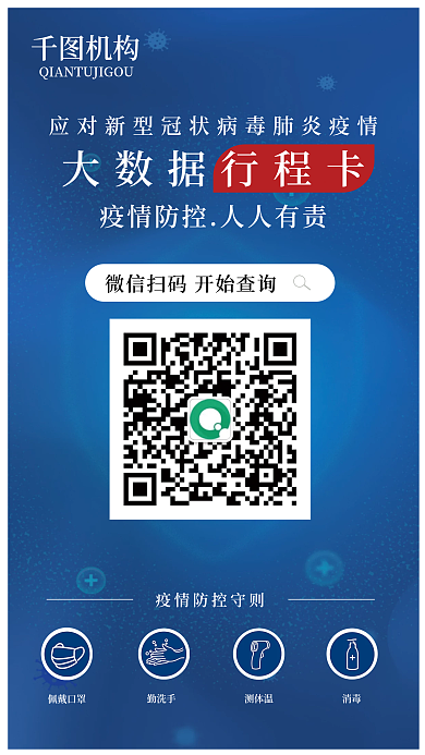 新冠病毒疫情防控行程码