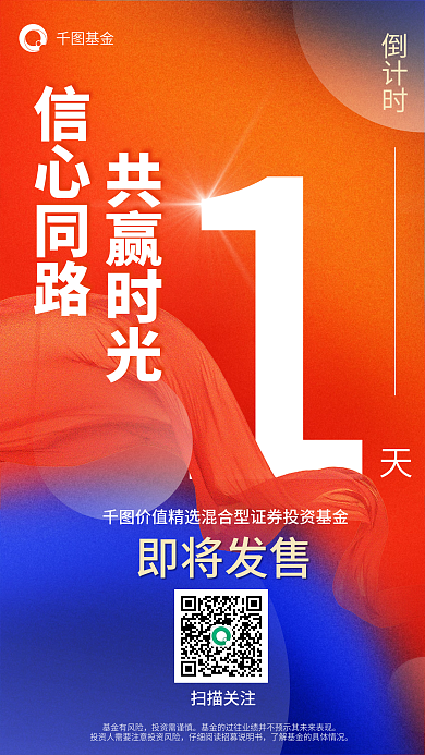 金融基金理财产品发售倒计时手机新媒体海报