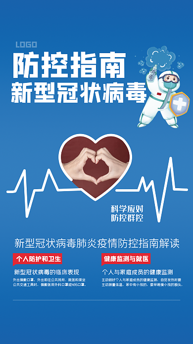 疫情防控指南海报