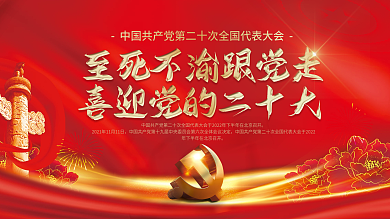 中国共产党第二十次全国代表大会党建背景