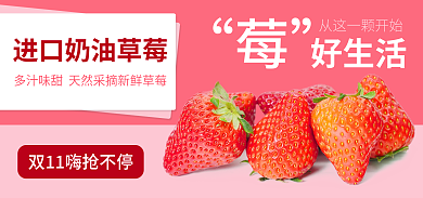 现摘好生活banner