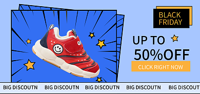 蓝色简约BLACKUPTO海报banner