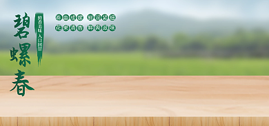 电商碧螺春碧螺春茶叶海报