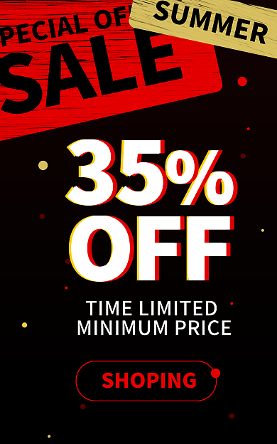 跨境电商SALE35促销活动海报