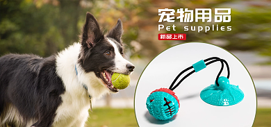 电商宠物用品海报banner