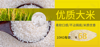电商大米68高端大气风格