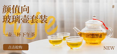 玻璃壶lifeNEW透明养生壶玻璃杯下午茶茶具