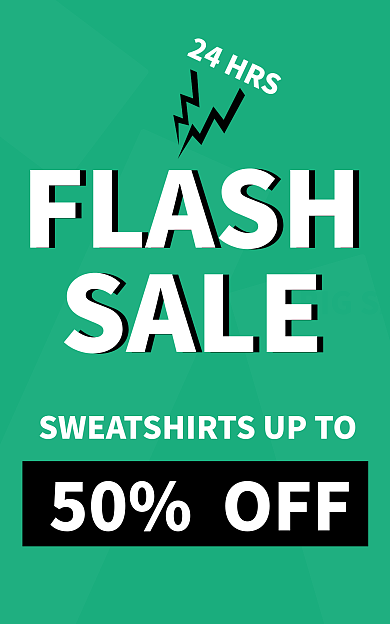 国际站FLASHSALE英文促销清新banner