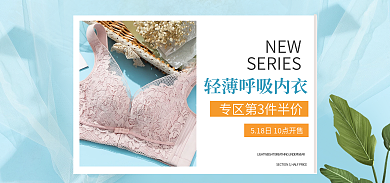 电商内衣NEW轻薄呼吸内蕾丝内衣