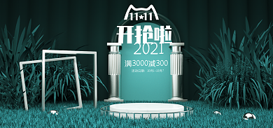 双十一c4d活动日期2021首页电商