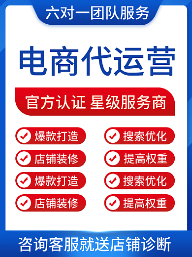 代运营爆款打造搜索优化服务主图