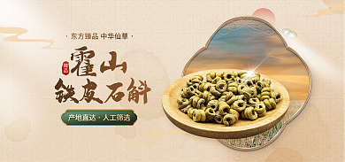 养生保健臻品铁皮石斛banner