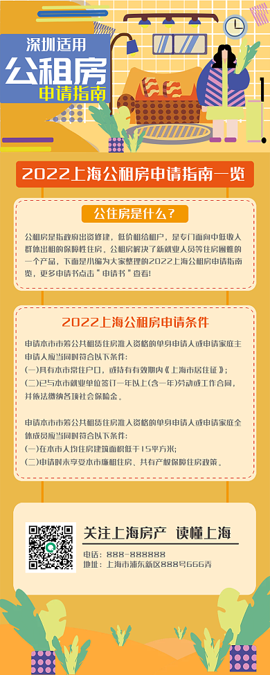 公租房电话地址信息长图