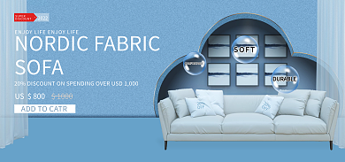 国际站SOFA1000家具沙发海报