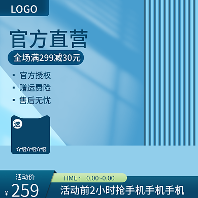 电商数码LOGO官方直营直通车